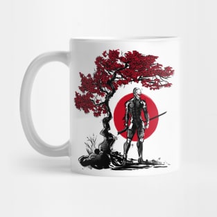 Cyborj Ninja under the sun Mug